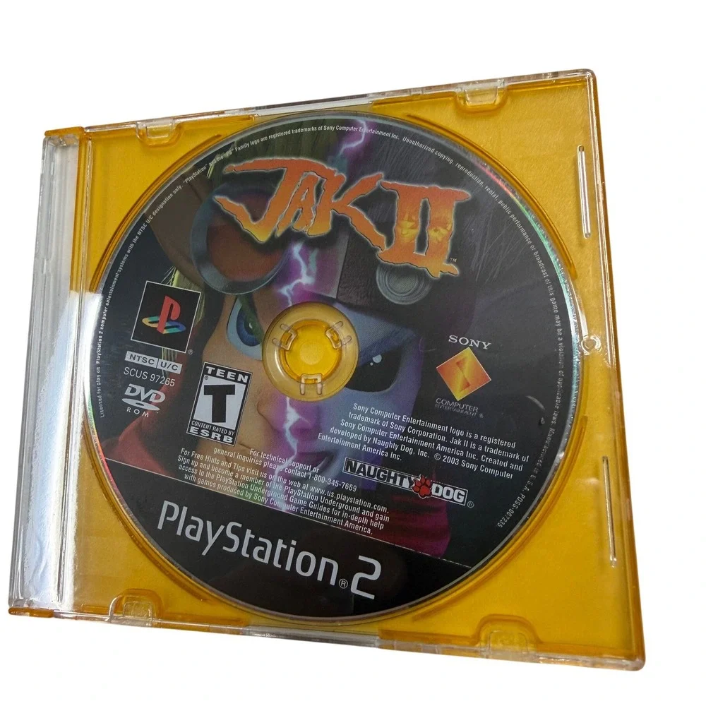 Sony PlayStation 2 Jak II PS2 Game Disc Only